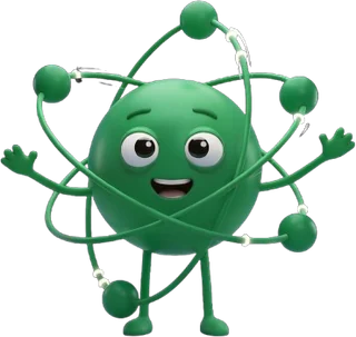 OrbIT character celebrating a completed workflow
